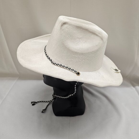 White Cowboy Hat - Picture 2 of 2